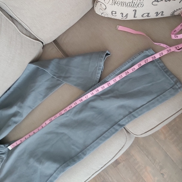 Levi's 513 gray corduroy slim straight mid rise jeans - Picture 14 of 14